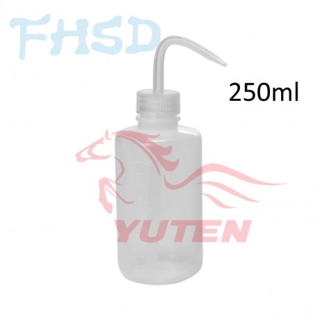 250ML 1PC Laboratory Plastic Wash Bottle Squeeze Bottle Solvent Resistant